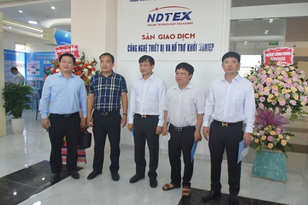 Nam Định: Sàn giao dịch công nghệ, thiết bị và Hỗ trợ khỏi nghiệp chính thức đi vào hoạt động